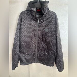 Michael Kors Black Windbreaker Jacket